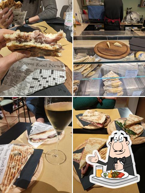 Platti al Burgus Torta al Testo