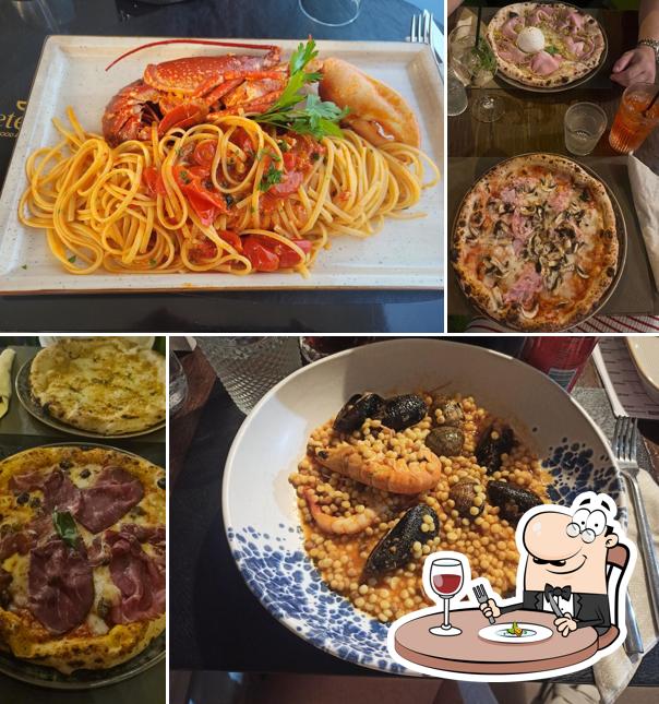 Spaghetti al Eteria food and drink