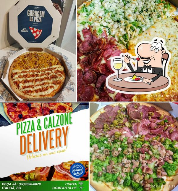 Comida em Garagem da Pizza Itapoá