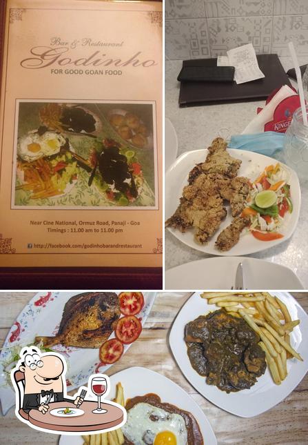 Food at Godinho Bar and Restaurant
