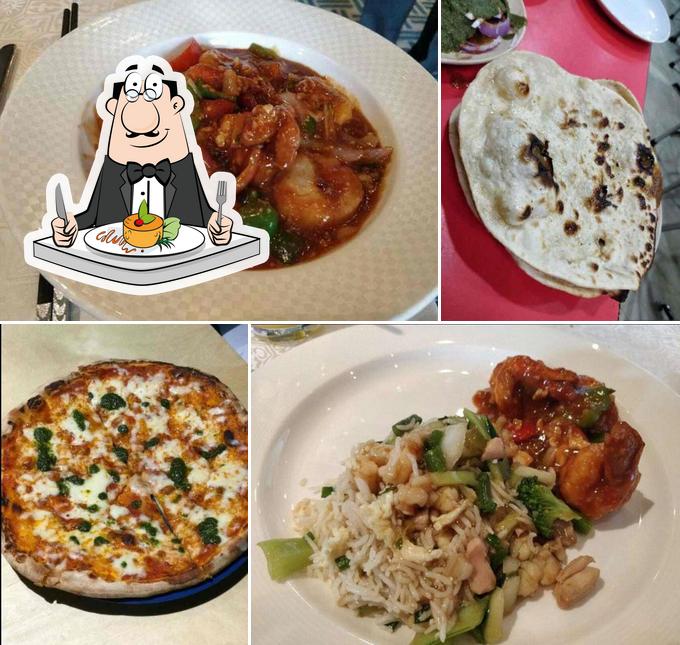 Food at Krishna Palace Hotel and Restaurant
