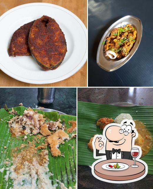Food at Nachiyar Mess, Bhuvanagiri