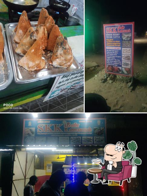 The interior of SKK Fish and Chicken Stall