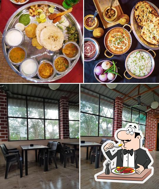 The restaurant's food and interior