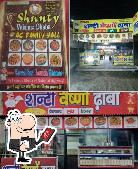 Look at this pic of Shunty vaishno Dhaba