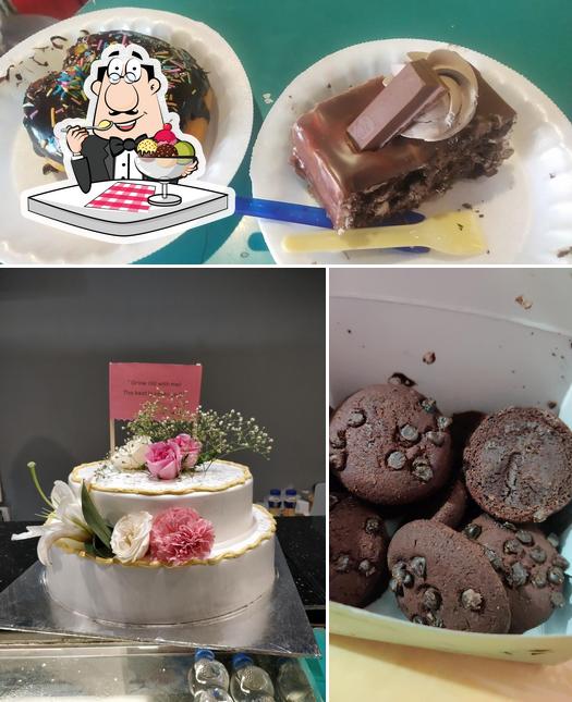 The Bakery Point serves a selection of sweet dishes