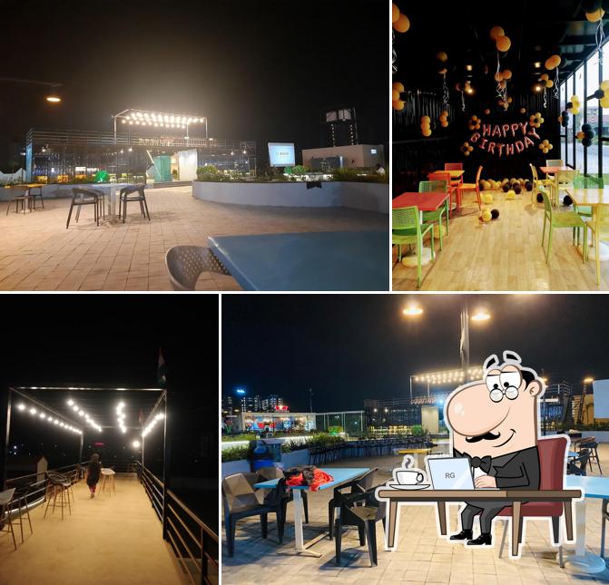 The interior of Veg battalion Food Park