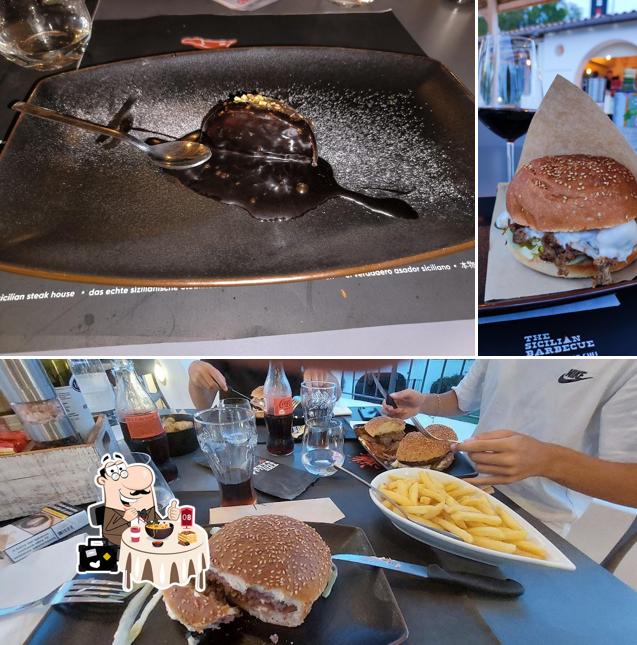 Cibo al The Sicilian Barbecue Steakhouse Vulcano Ristorante Vulcano Braceria Vulcano