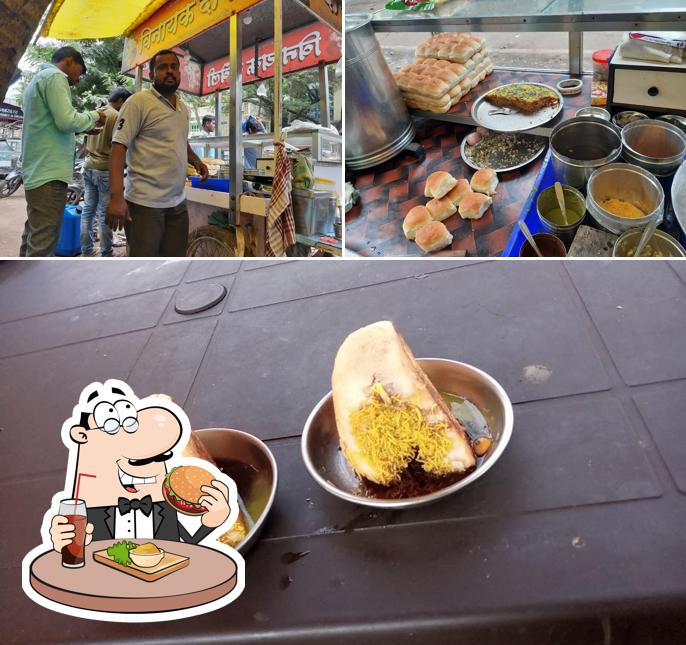 Order a burger at Vinayak Dabeli