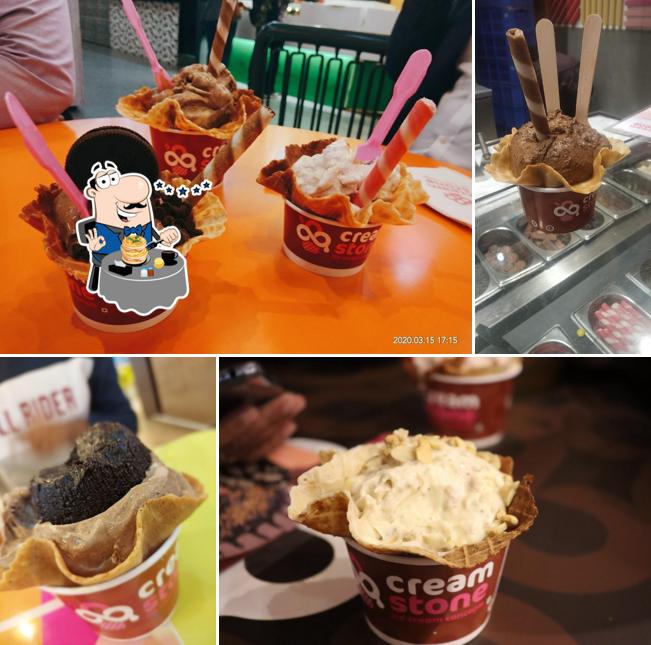 Ice cream at Cream Stone