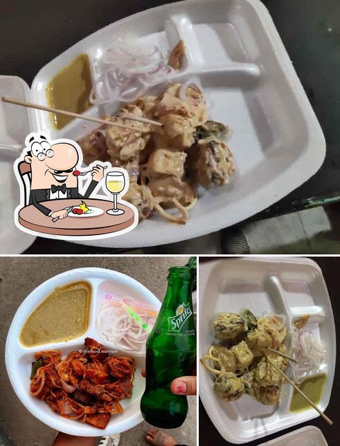 Among various things one can find food and beer at Gupta Chat Corner