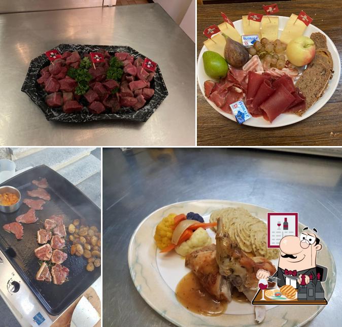 Café-restaurant de l'Avenir propone pasti a base di carne