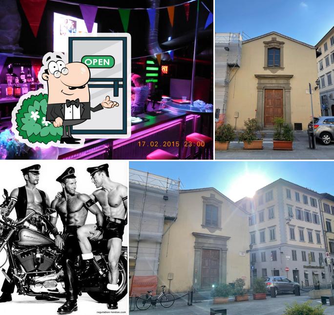 Gli esterni di Crisco international club, gay