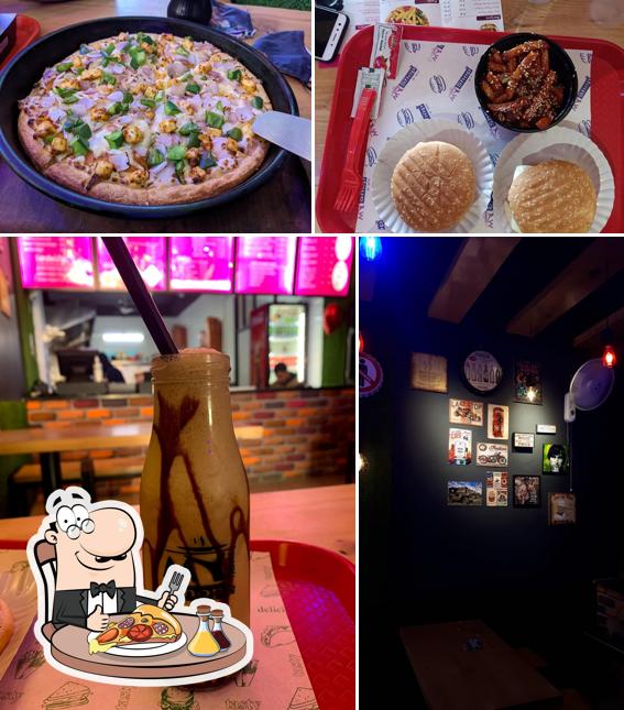 Pick different kinds of pizza