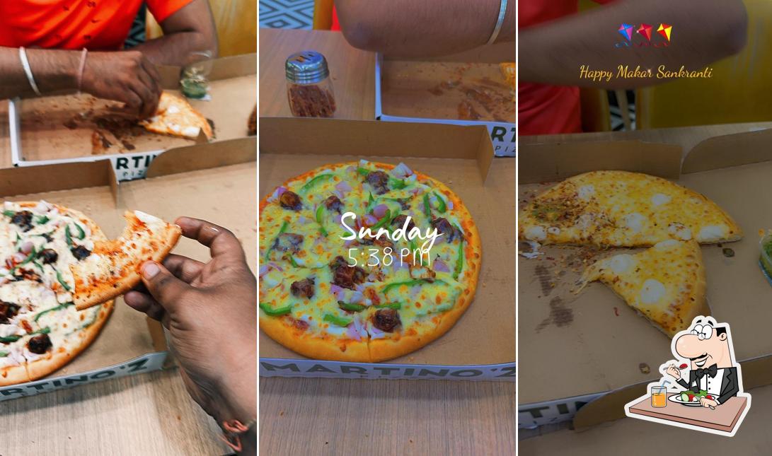 Food at Martino'z Pizza Kudasan
