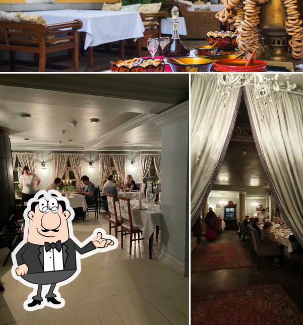 Take a seat at one of the tables at Oblomov