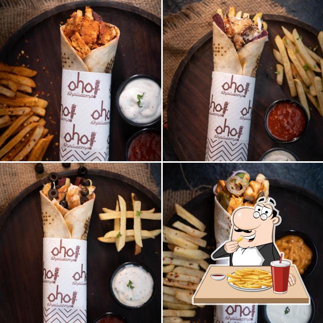 French fries at Oho Shawarma Hinjewadi