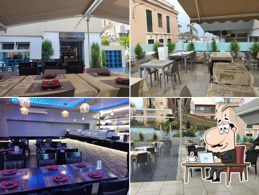 Gli interni di Oriental House