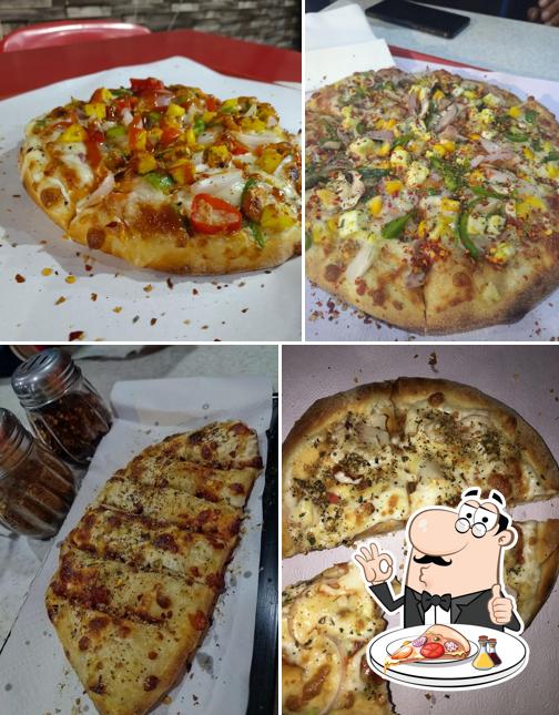 At Pizza king and burger, you can get pizza