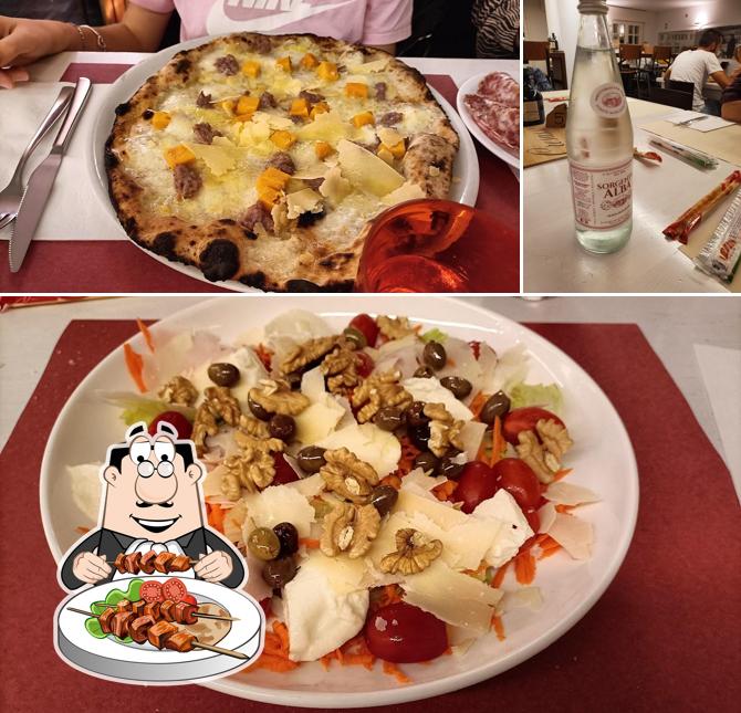 Cibo al Pizzeria Osteria Bano