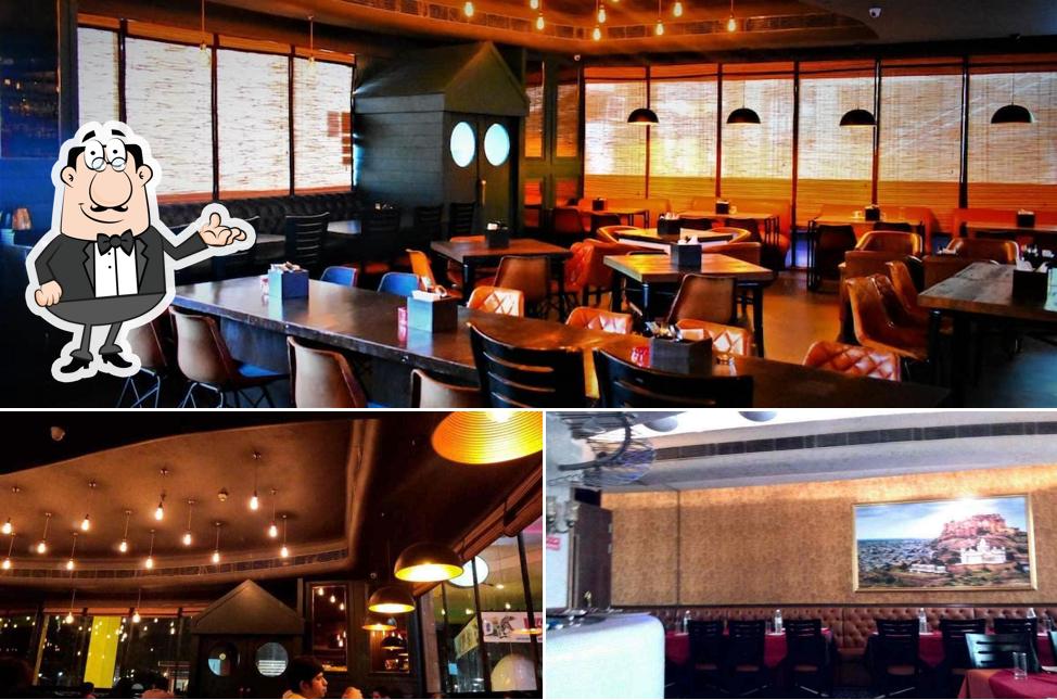 The interior of Cafe DEM Restaurant & Bar