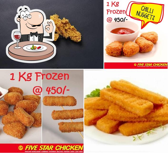 Food at Five Star Chicken Dharwad CP