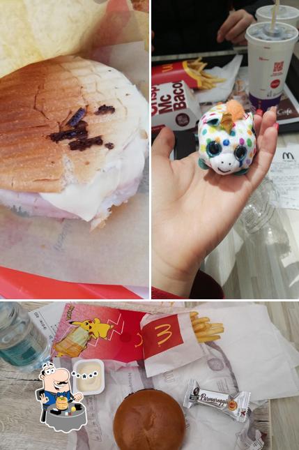 Platti al McDonald's Taranto