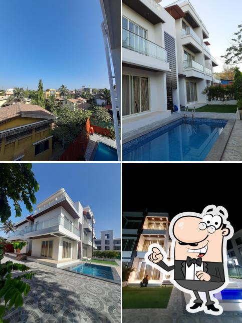 The exterior of Misty Blues Villas & Resort