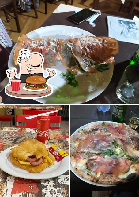 Prova un hamburger a Pizzeria San Gennaro
