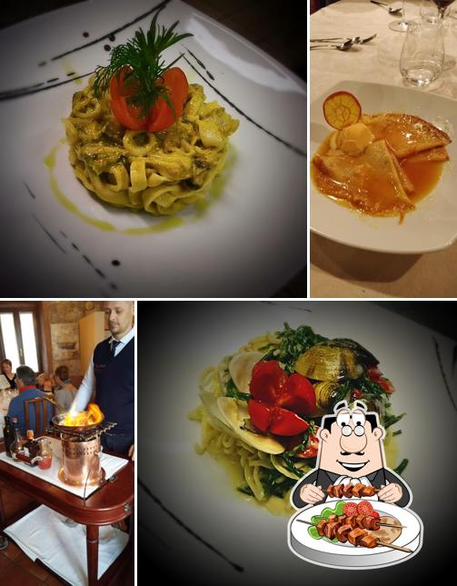 Cibo al Ristorante Sapor di Vino Veruno località Revislate. (Novara)