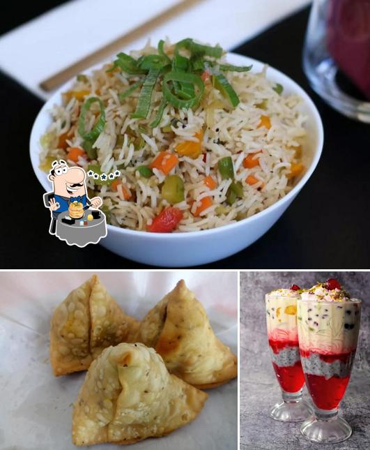 Food at Samudra cafe'