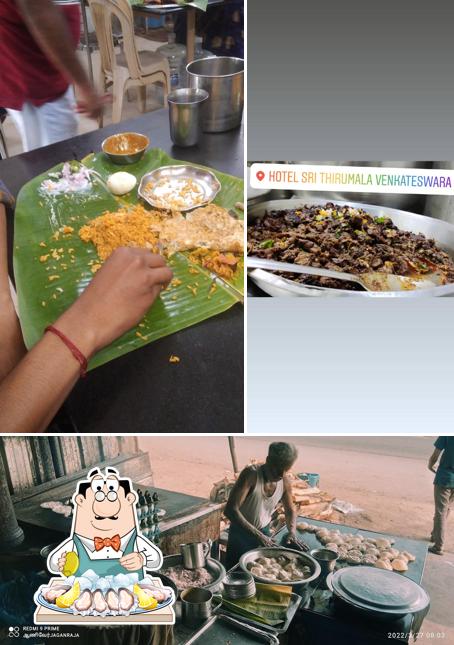 Oysters at Sri Thirumalai Venkateshwara