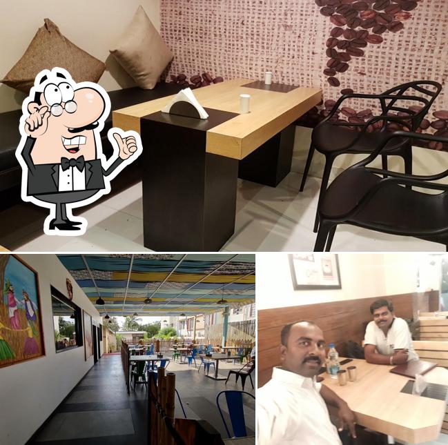The interior of Taste Of Punjab