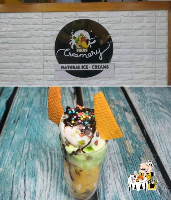 Food at The Fruit Creamery Natural Ice- Creams
