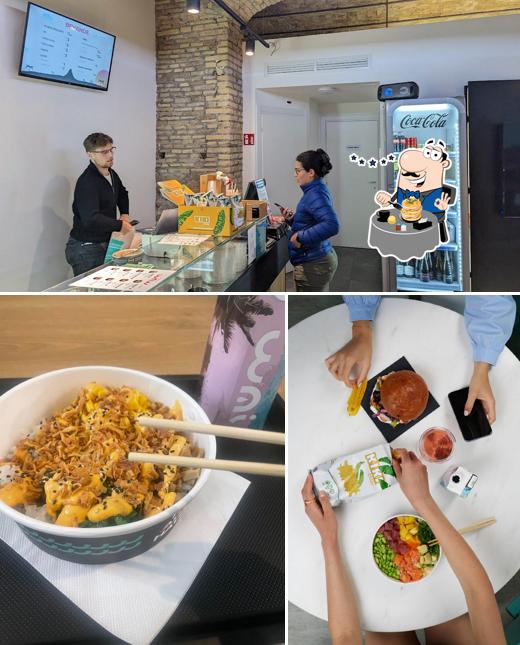 La foto della cibo e interni di Waikiki Poké - Roma Borgo Pio