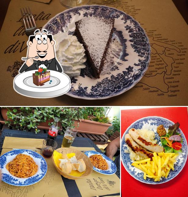 Torta al cioccolato al Roby´s Bistrot