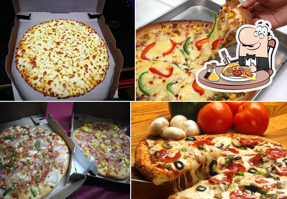 Try out various types of pizza