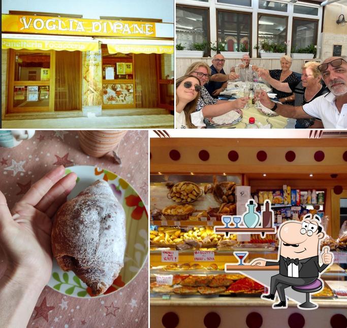 Dai un’occhiata alla foto che mostra la interni e cibo di Voglia di pane