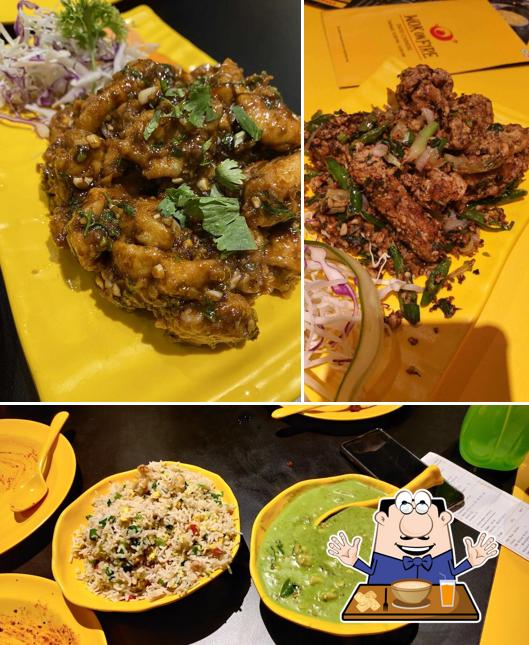 Food at Wok On Fire - Indo Chinese & Pan Asian
