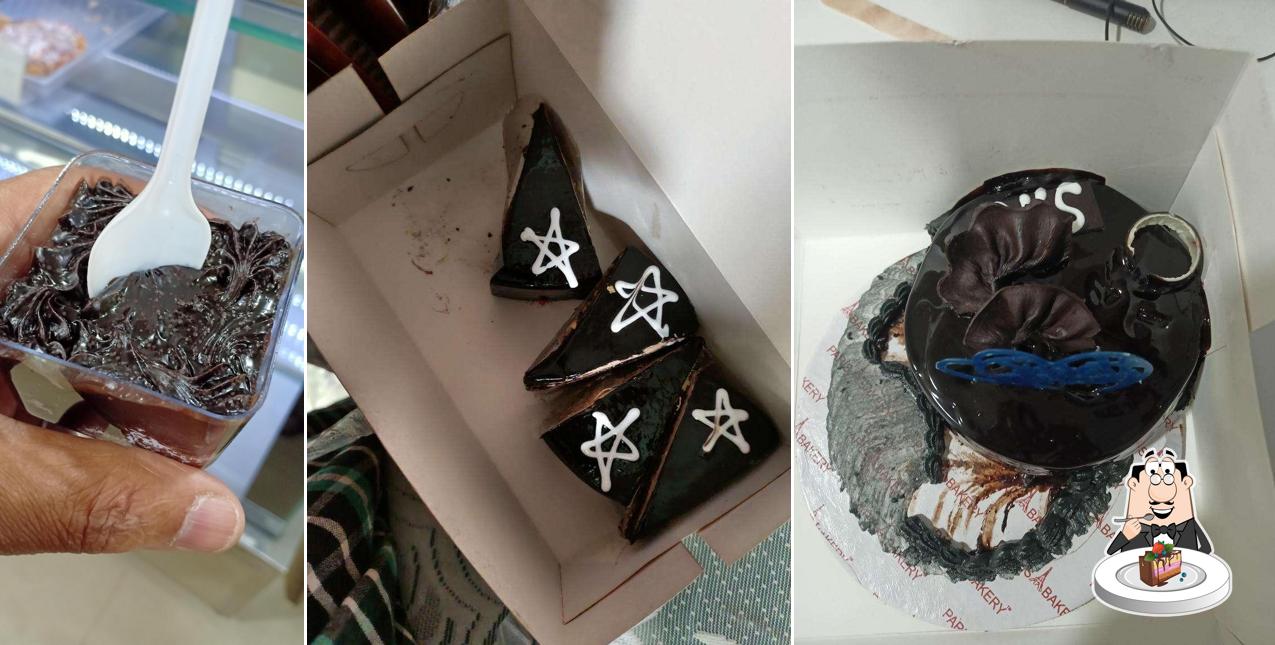 Chocolate cake at Paris Bakery