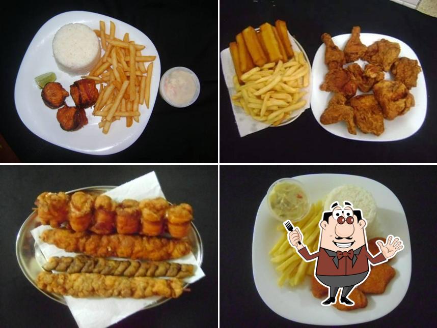 Comida em Frango Frito Autodromo