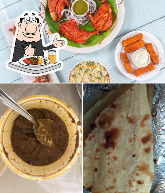 Food at AGS Restaurant