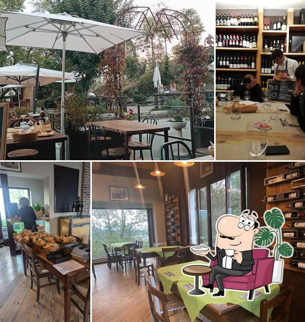 Gli interni di AMUNSE risto • wine • bar