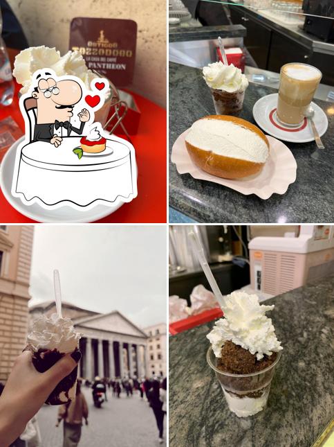 Caffè Tazza D'oro serve un'ampia varietà di dessert