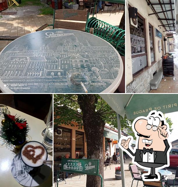 Gli interni di Lider caffe bar