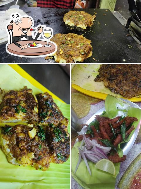 Meals at Dhakshas Madurai Kari Dosai Food Truck