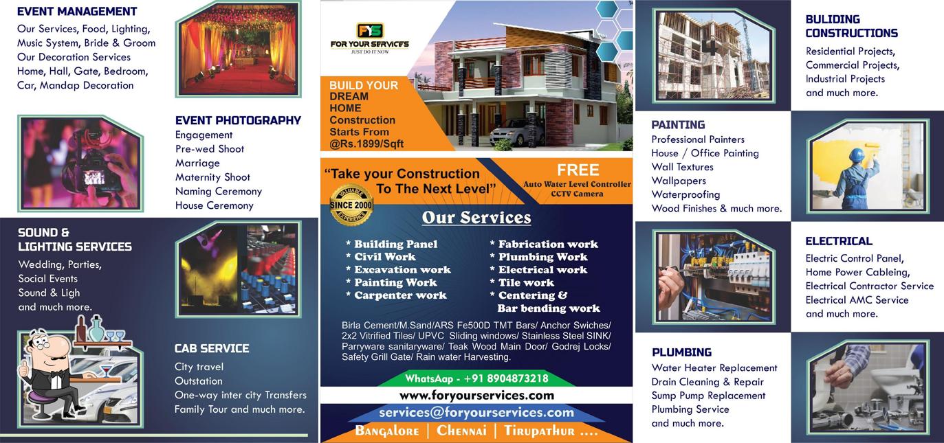 Check out how For Your Services looks inside
