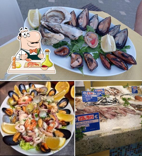 Prova tra i molti prodotti di cucina di mare offerti a Friolo diventa Chef - Gastronomia di pesce