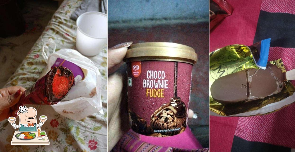 Food at Kwality Wall's Ice Cream And More