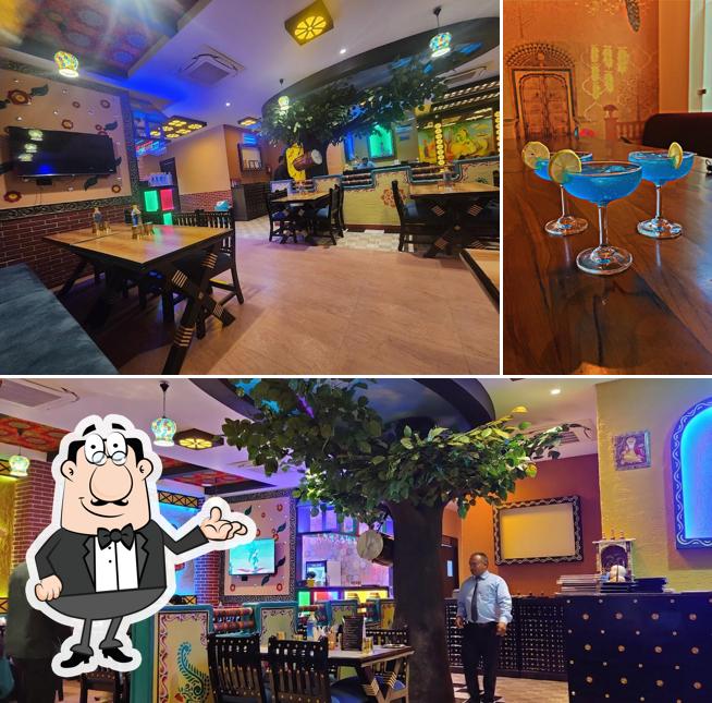 The interior of Pind Balluchi